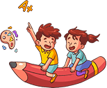Boat size pencil